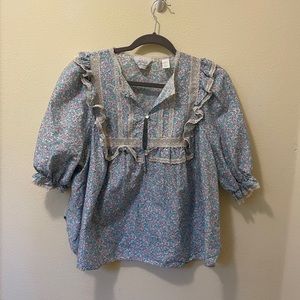 Vintage Floral Top